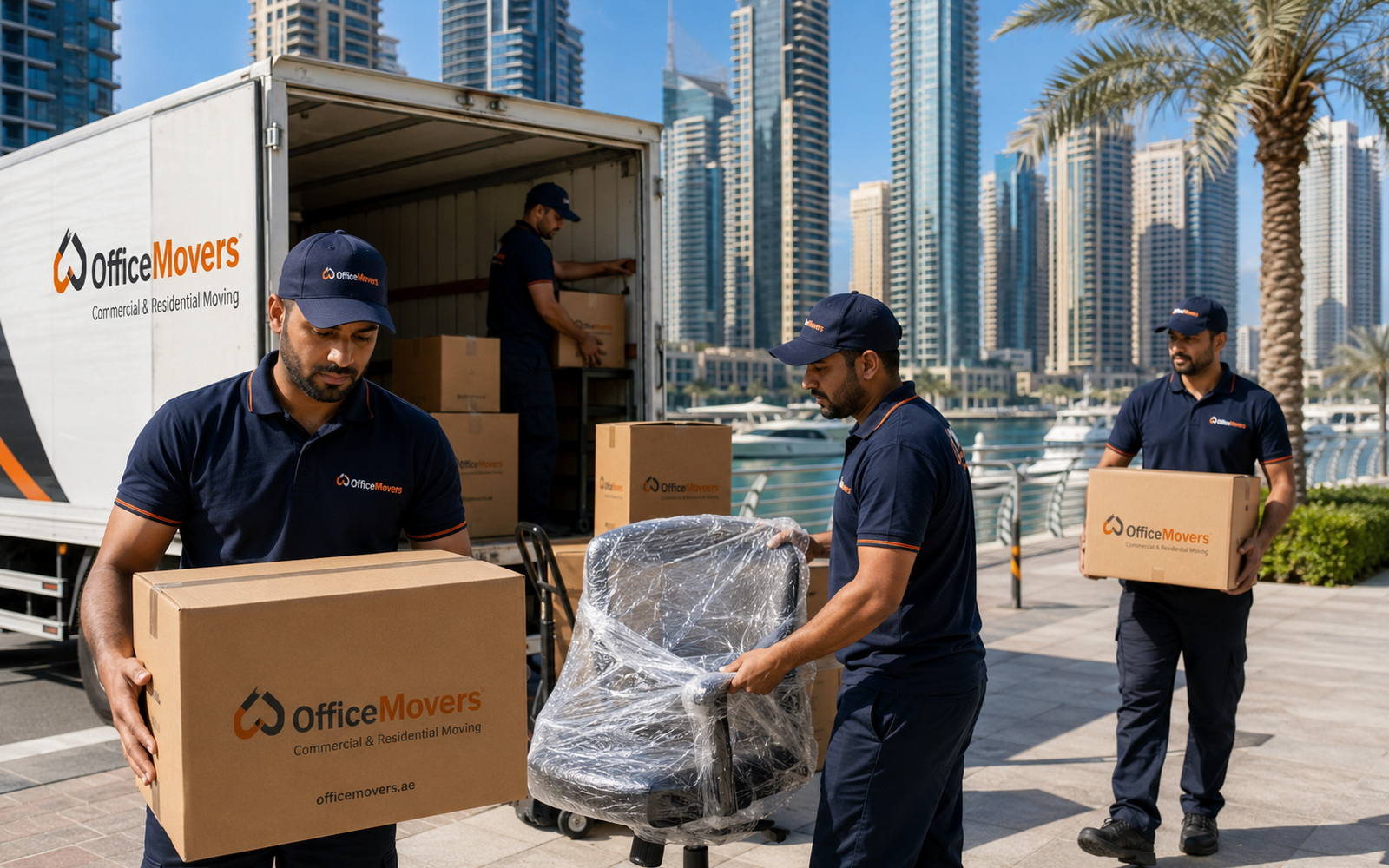 Office movers Dubai Marina Dubai