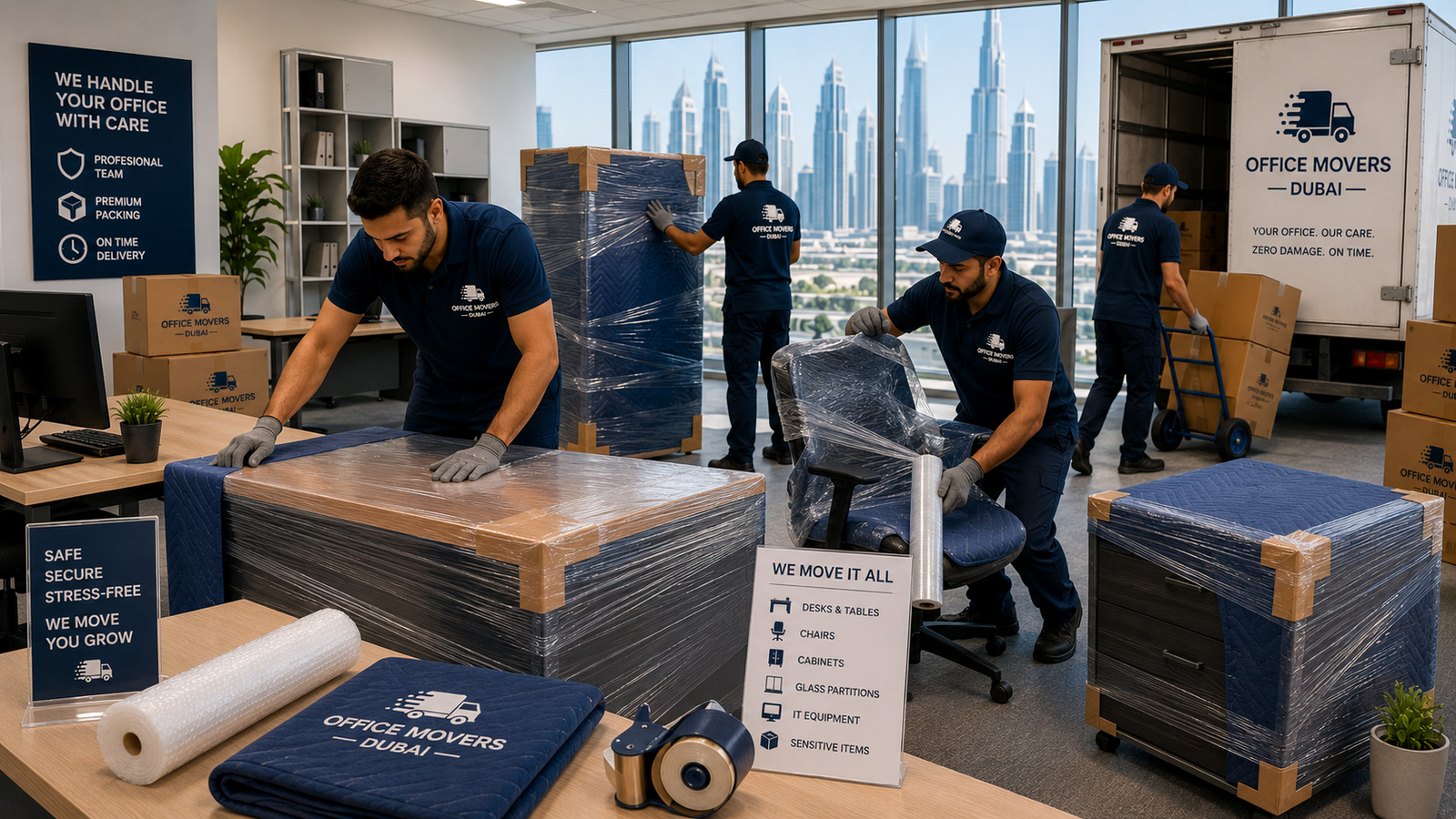 Office Furniture Disposal Tips During Relocation in Dubai