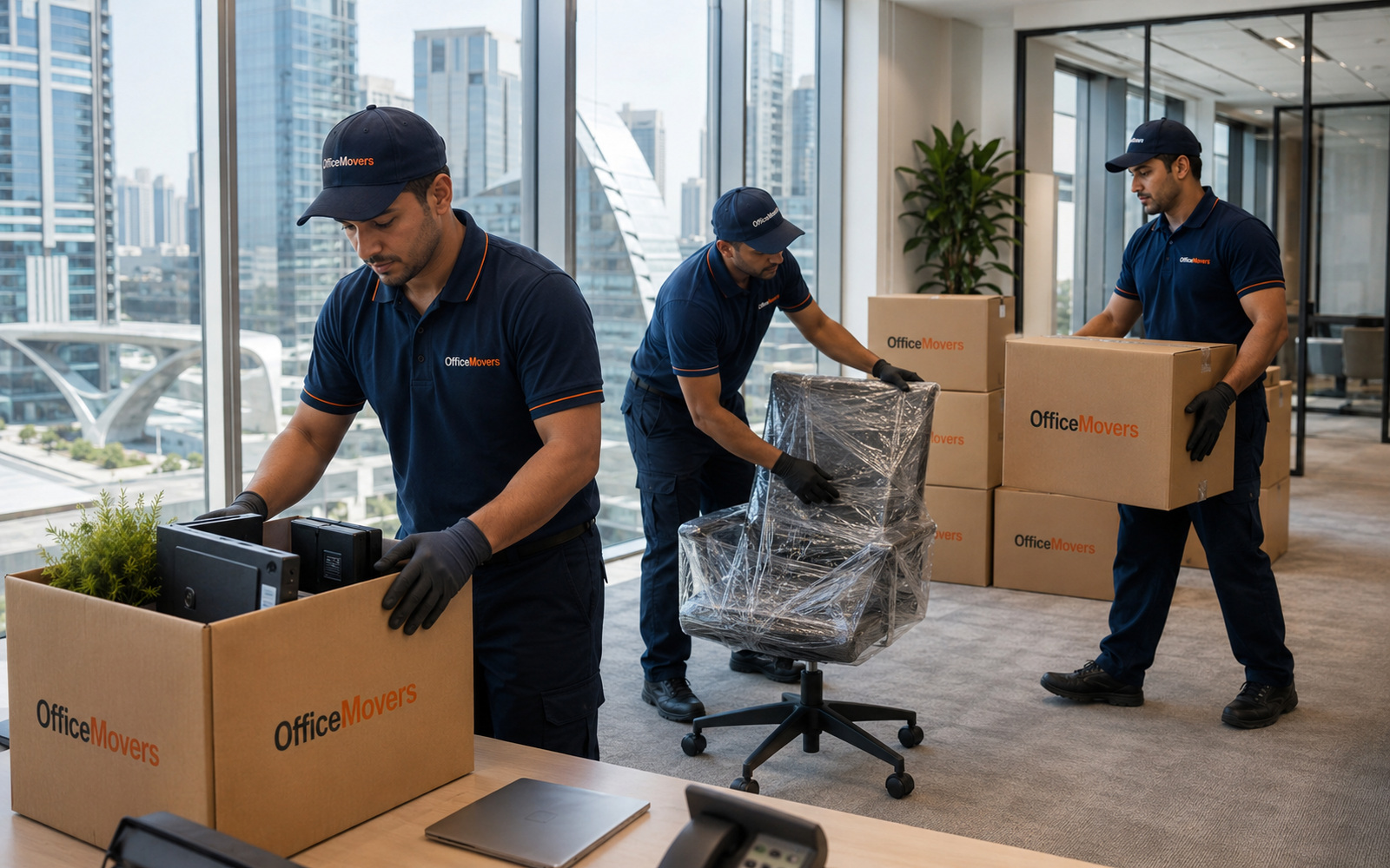 Office Movers and Packers in Dubai